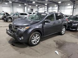 Toyota Rav4 Limited salvage cars for sale: 2015 Toyota Rav4 Limited