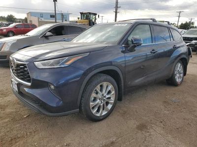 Salvage cars for sale from Copart Colorado Springs, CO: 2022 Toyota Highlander Limited