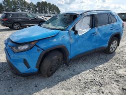 Salvage cars for sale at Loganville, GA auction: 2021 Toyota Rav4 LE