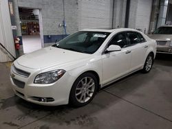 Chevrolet Malibu ltz salvage cars for sale: 2012 Chevrolet Malibu LTZ