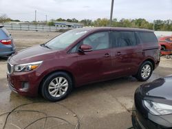 Salvage cars for sale at Louisville, KY auction: 2017 KIA Sedona LX