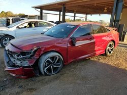 Salvage cars for sale at Tanner, AL auction: 2021 Honda Accord Sport