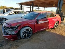 Salvage cars for sale from Copart Tanner, AL: 2021 Honda Accord Sport