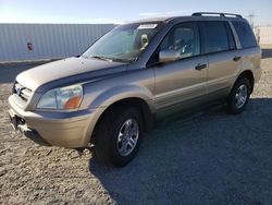 Salvage cars for sale from Copart Adelanto, CA: 2005 Honda Pilot EXL