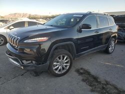 Salvage cars for sale from Copart Las Vegas, NV: 2016 Jeep Cherokee Limited