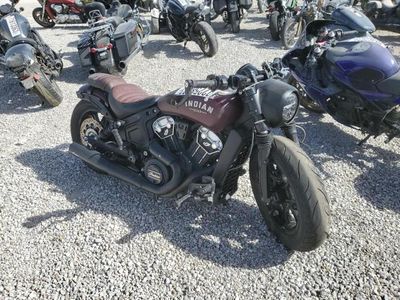 Salvage cars for sale from Copart Wichita, KS: 2021 Indian Motorcycle Co. Scout Bobber ABS