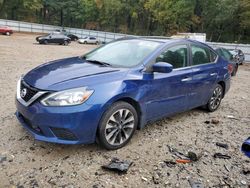 Salvage cars for sale from Copart Austell, GA: 2019 Nissan Sentra S