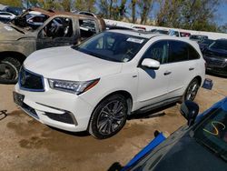 Salvage cars for sale at Bridgeton, MO auction: 2020 Acura MDX Sport Hybrid Technology