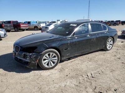 Salvage cars for sale from Copart Amarillo, TX: 2015 BMW 740 LI