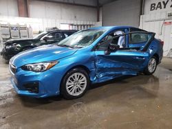 Subaru Impreza salvage cars for sale: 2018 Subaru Impreza Premium Plus