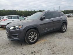 Salvage cars for sale at Memphis, TN auction: 2019 Jeep Cherokee Latitude Plus