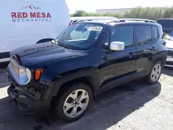 Salvage cars for sale from Copart Las Vegas, NV: 2015 Jeep Renegade Limited