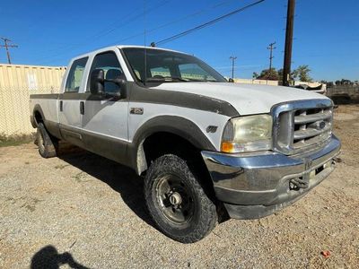 Salvage cars for sale from Copart Bakersfield, CA: 2002 Ford F350 SRW Super Duty