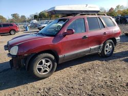 Hyundai Santa fe gls salvage cars for sale: 2004 Hyundai Santa FE GLS