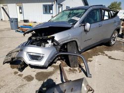 Salvage cars for sale at Pekin, IL auction: 2019 Jeep Compass Limited