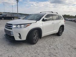 Toyota salvage cars for sale: 2018 Toyota Highlander SE