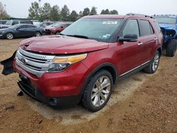 Salvage cars for sale from Copart Cahokia Heights, IL: 2013 Ford Explorer XLT