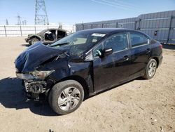 Salvage cars for sale from Copart Adelanto, CA: 2015 Honda Civic LX