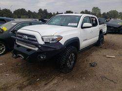 Toyota salvage cars for sale: 2017 Toyota Tacoma Double Cab