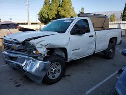 Salvage trucks for sale at Rancho Cucamonga, CA auction: 2017 Chevrolet Silverado C2500 Heavy Duty