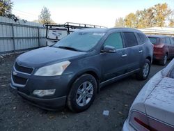 Salvage cars for sale from Copart Arlington, WA: 2010 Chevrolet Traverse LT
