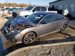 Salvage cars for sale at Louisville, KY auction: 2021 Honda Civic Sport