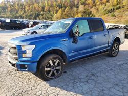 Salvage cars for sale from Copart Hurricane, WV: 2015 Ford F150 Supercrew