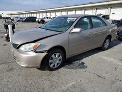 Salvage cars for sale from Copart Earlington, KY: 2004 Toyota Camry LE