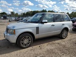 Land Rover Range Rover salvage cars for sale: 2010 Land Rover Range Rover HSE