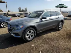 Salvage cars for sale from Copart San Diego, CA: 2017 Mercedes-Benz GLC 300