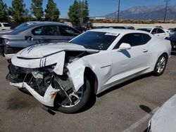 Salvage cars for sale from Copart Rancho Cucamonga, CA: 2019 Chevrolet Camaro LS