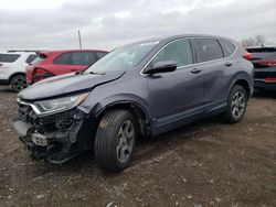 Vehiculos salvage en venta de Copart Chicago Heights, IL: 2018 Honda CR-V EXL