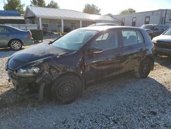 Salvage cars for sale at Prairie Grove, AR auction: 2011 Volkswagen Golf