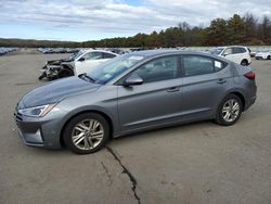 Salvage cars for sale from Copart Brookhaven, NY: 2019 Hyundai Elantra SEL