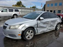 Salvage cars for sale at Littleton, CO auction: 2012 Chevrolet Cruze LT