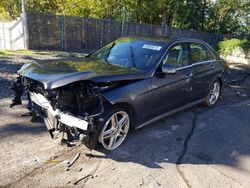 Mercedes-Benz e 350 4matic salvage cars for sale: 2014 Mercedes-Benz E 350 4matic