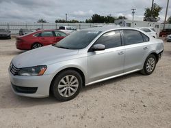 Salvage cars for sale from Copart Oklahoma City, OK: 2013 Volkswagen Passat S