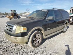 Ford Expedition salvage cars for sale: 2007 Ford Expedition EL Eddie Bauer