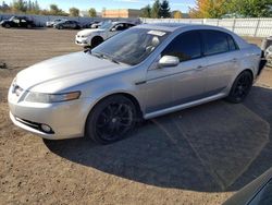 Acura TL Type S salvage cars for sale: 2008 Acura TL Type S