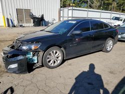 Salvage cars for sale from Copart Austell, GA: 2020 Chevrolet Malibu LT