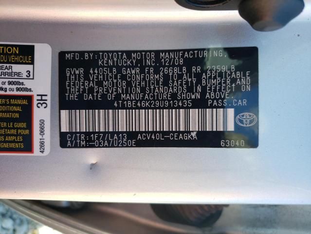 2009 Toyota Camry Base