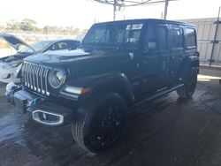 Salvage cars for sale at Orlando, FL auction: 2023 Jeep Wrangler Sahara 4XE