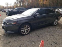 Chevrolet salvage cars for sale: 2015 Chevrolet Impala LT