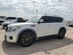 Nissan Armada salvage cars for sale: 2017 Nissan Armada Platinum