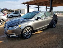 Salvage cars for sale at Tanner, AL auction: 2017 Ford Fusion SE
