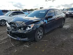 Salvage cars for sale at Kansas City, KS auction: 2017 Honda Accord LX