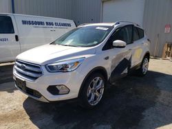 Salvage cars for sale at Rogersville, MO auction: 2019 Ford Escape Titanium