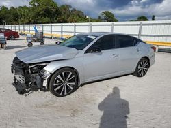 Salvage cars for sale from Copart Fort Pierce, FL: 2021 Nissan Altima SR