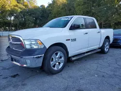 Salvage cars for sale from Copart Austell, GA: 2015 Dodge RAM 1500 SLT