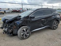 Salvage cars for sale at Houston, TX auction: 2020 Nissan Murano SV
